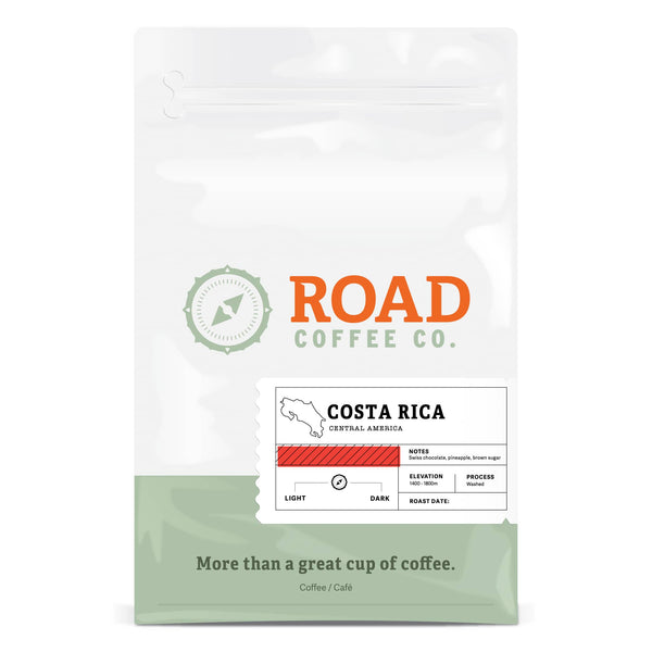 2lb bag of Medium roast Costa Rica Road Coffee