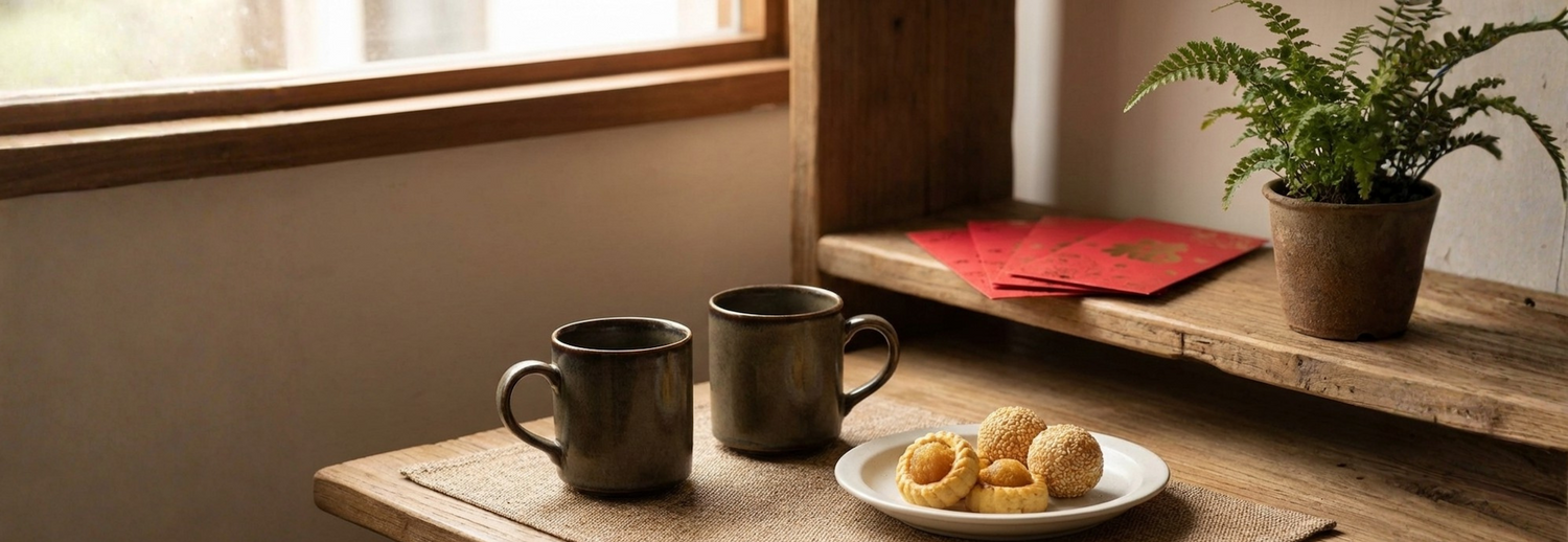 Lunar New Year Warmth: Sweet Treat Pairings & Hospitality Ideas