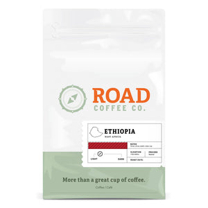 2lb bag of Light Roast Ethiopia Road Coffee