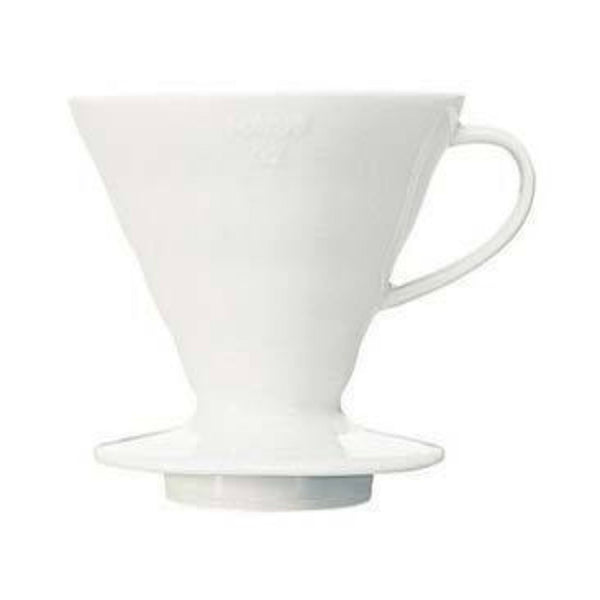 Hario V60-02 Ceramic Coffee Dripper in White